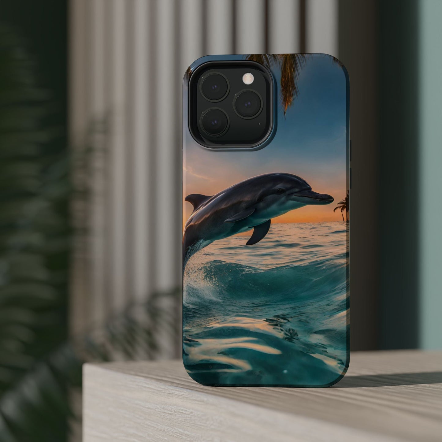 Ocean Breeze Dolphin - MagSafe iPhone Case - BOGO Cases