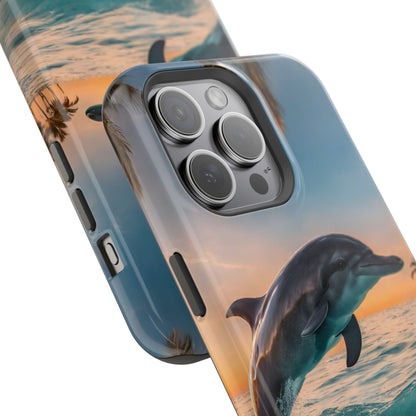 Ocean Breeze Dolphin - MagSafe iPhone Case - BOGO Cases
