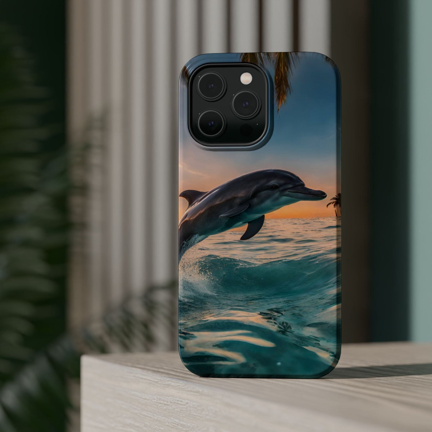 Ocean Breeze Dolphin - MagSafe iPhone Case - BOGO Cases