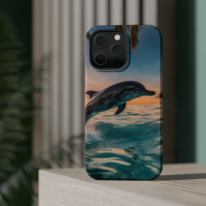 Ocean Breeze Dolphin - MagSafe iPhone Case - BOGO Cases