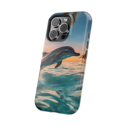 Ocean Breeze Dolphin - MagSafe iPhone Case - BOGO Cases