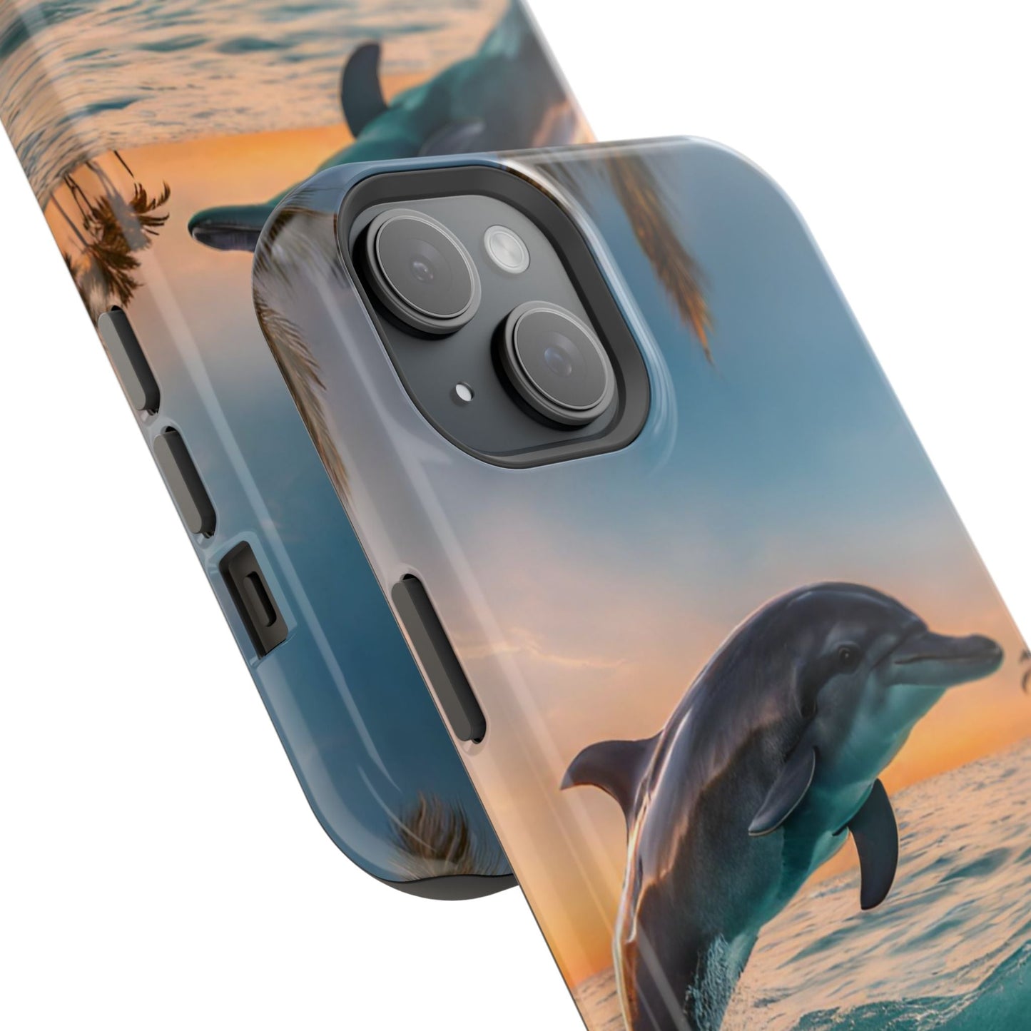 Ocean Breeze Dolphin - MagSafe iPhone Case - BOGO Cases
