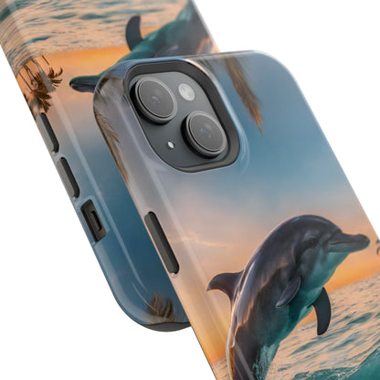 Ocean Breeze Dolphin - MagSafe iPhone Case - BOGO Cases