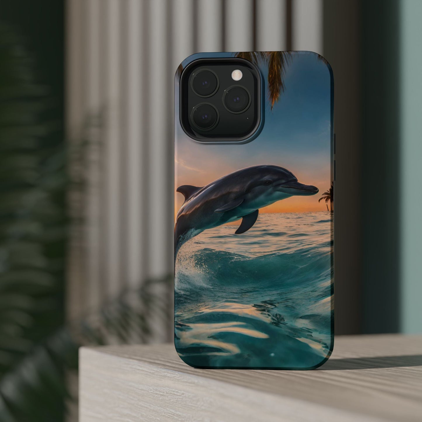 Ocean Breeze Dolphin - MagSafe iPhone Case - BOGO Cases