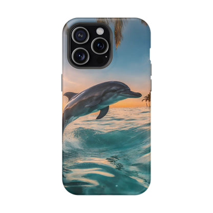 Ocean Breeze Dolphin - MagSafe iPhone Case - BOGO Cases