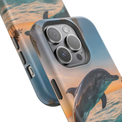 Ocean Breeze Dolphin - MagSafe iPhone Case - BOGO Cases