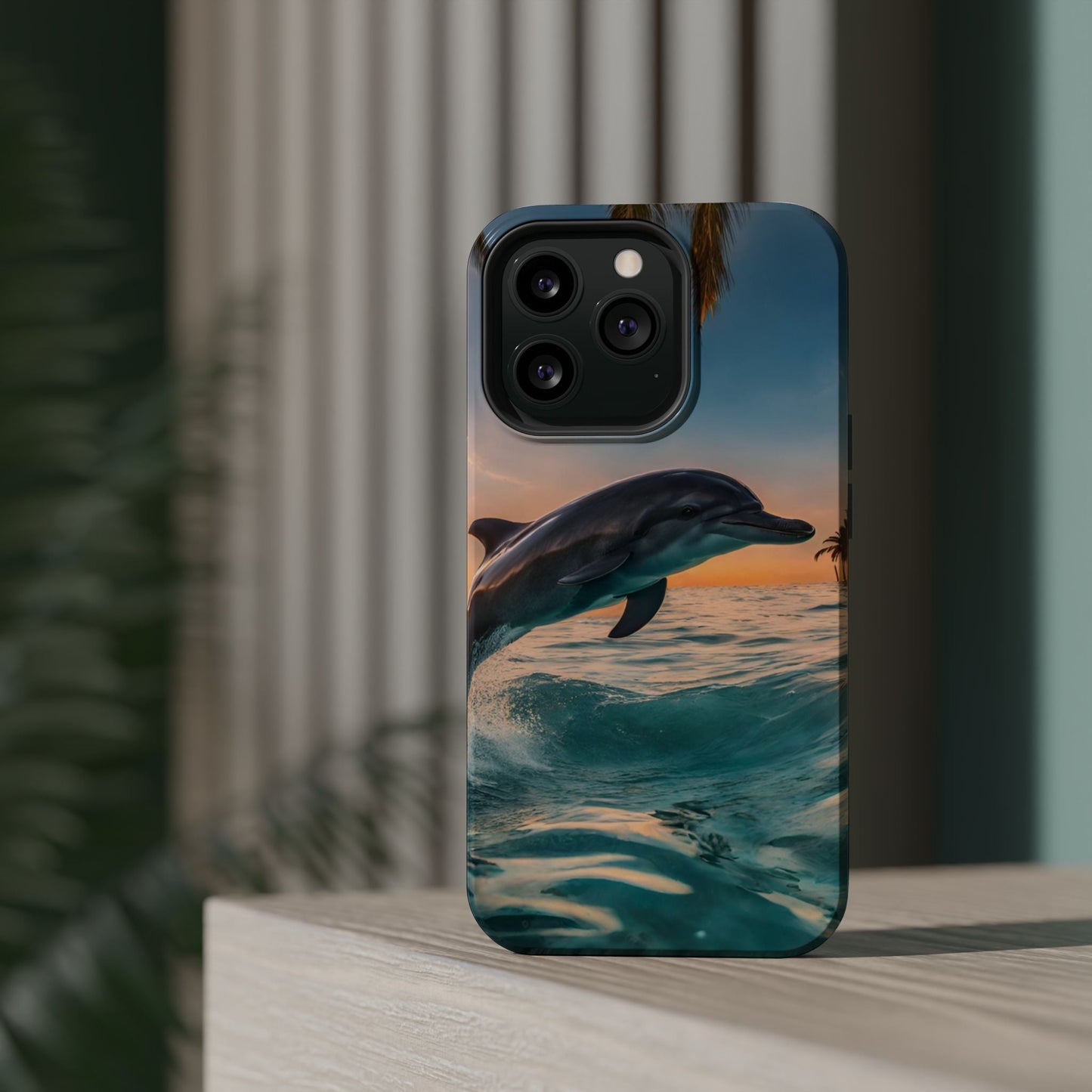 Ocean Breeze Dolphin - MagSafe iPhone Case - BOGO Cases