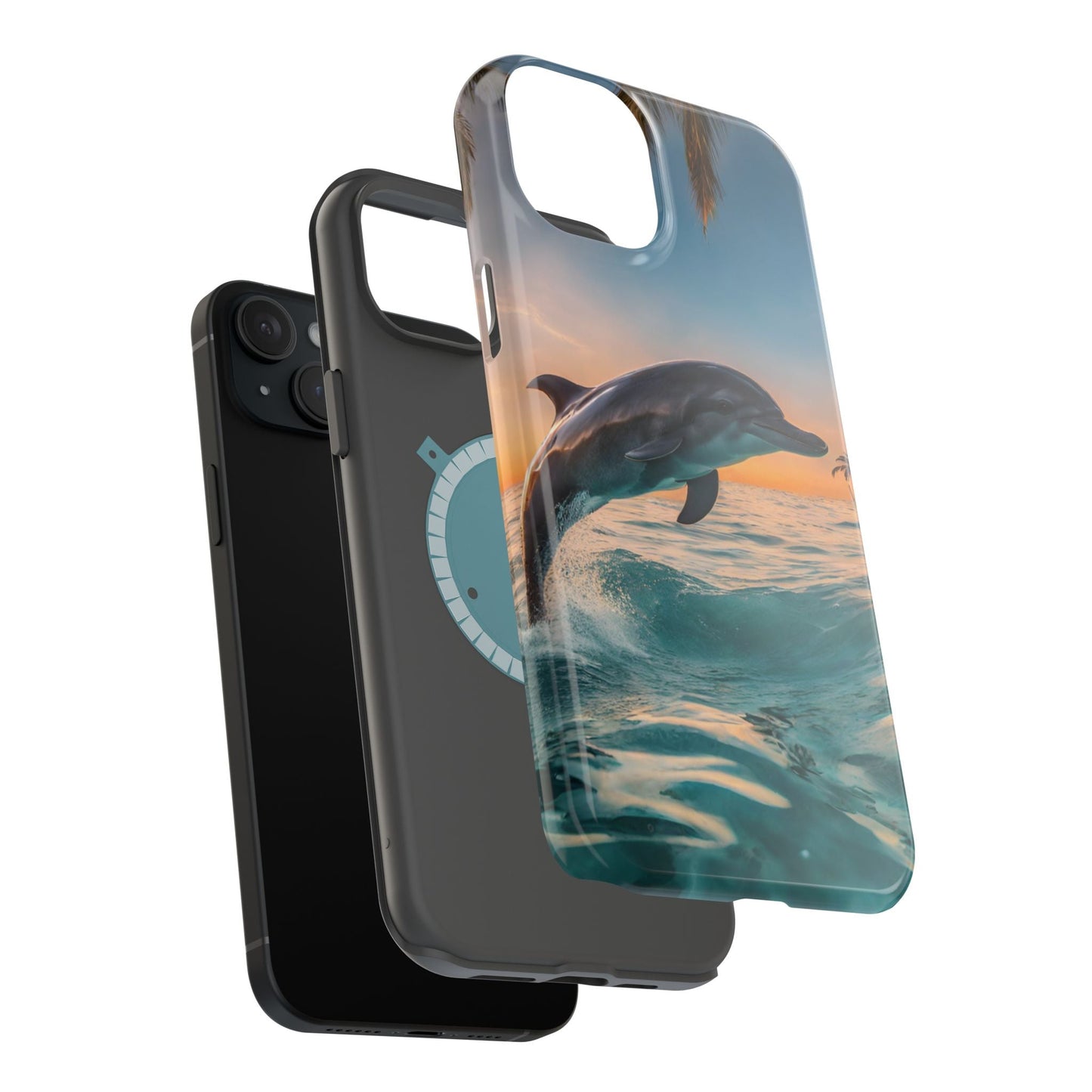 Ocean Breeze Dolphin - MagSafe iPhone Case - BOGO Cases