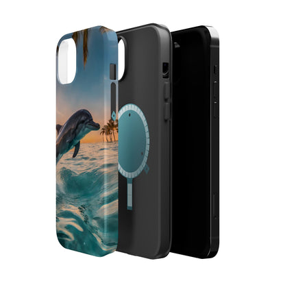 Ocean Breeze Dolphin - MagSafe iPhone Case - BOGO Cases