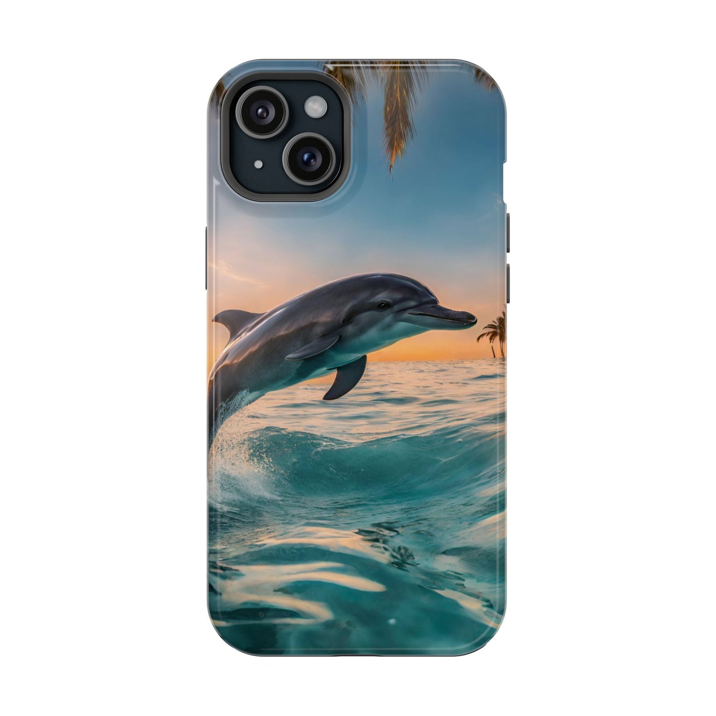 Ocean Breeze Dolphin - MagSafe iPhone Case - BOGO Cases