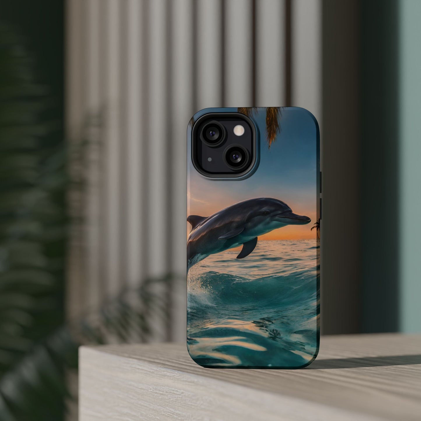 Ocean Breeze Dolphin - MagSafe iPhone Case - BOGO Cases