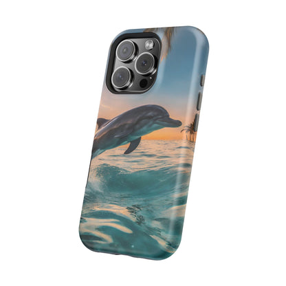 Ocean Breeze Dolphin - MagSafe iPhone Case - BOGO Cases