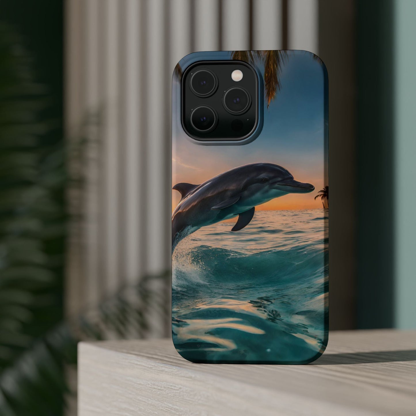 Ocean Breeze Dolphin - MagSafe iPhone Case - BOGO Cases