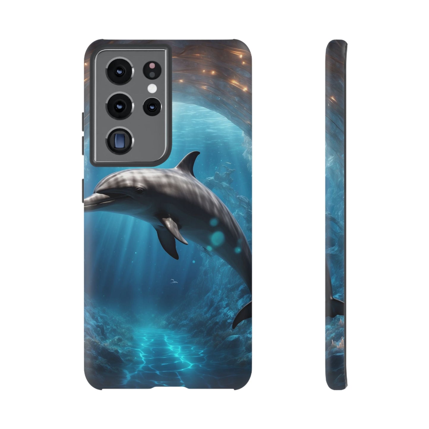Ocean Dolphin Phone Case - Tough and Stylish - BOGO Cases