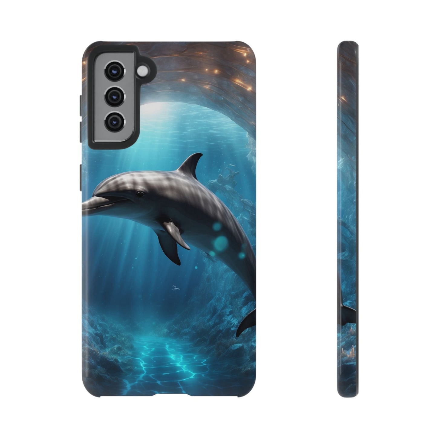 Ocean Dolphin Phone Case - Tough and Stylish - BOGO Cases