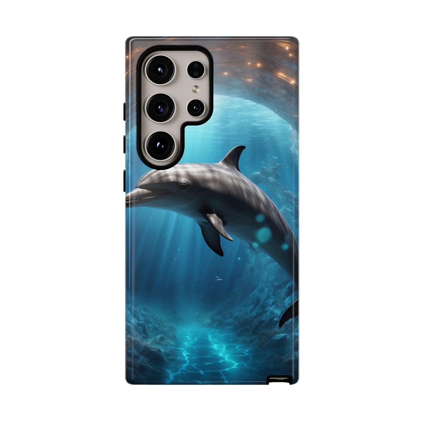 Ocean Dolphin Phone Case - Tough and Stylish - BOGO Cases