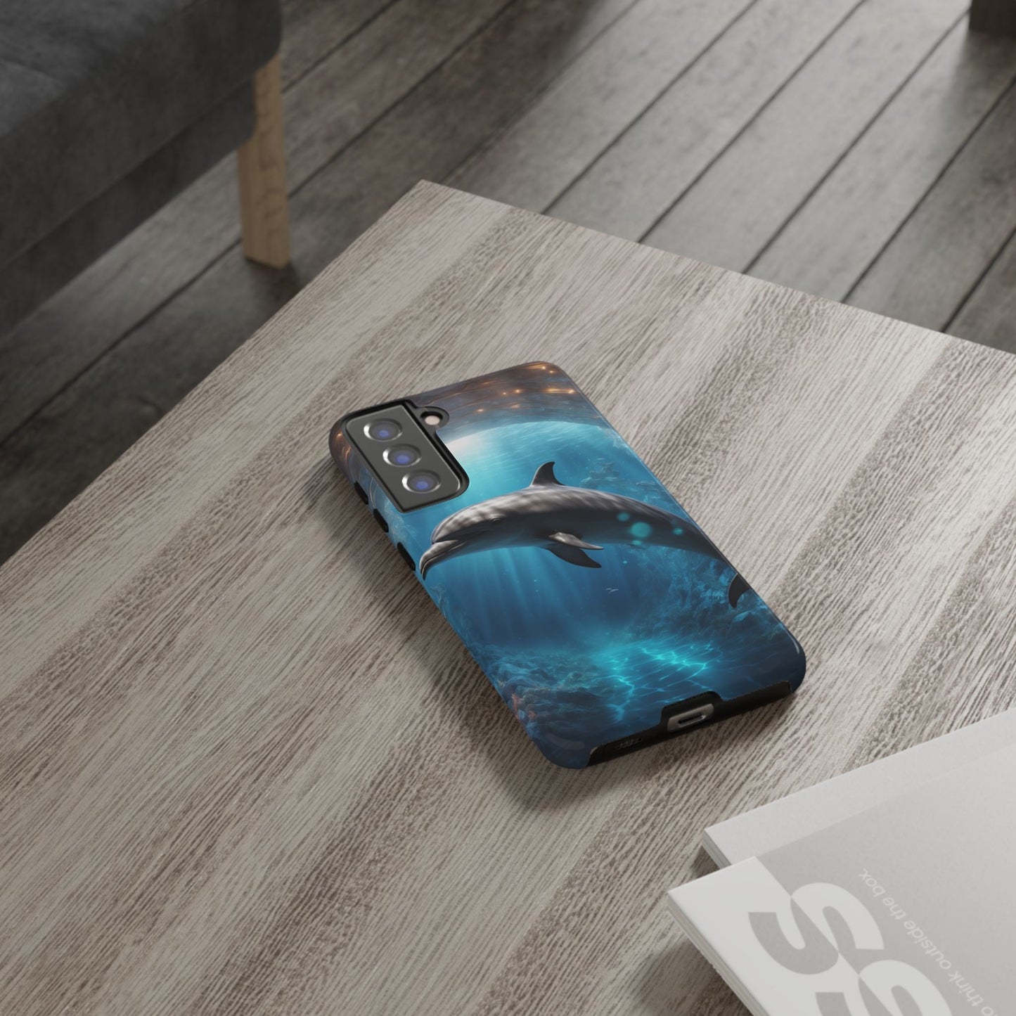 Ocean Dolphin Phone Case - Tough and Stylish - BOGO Cases
