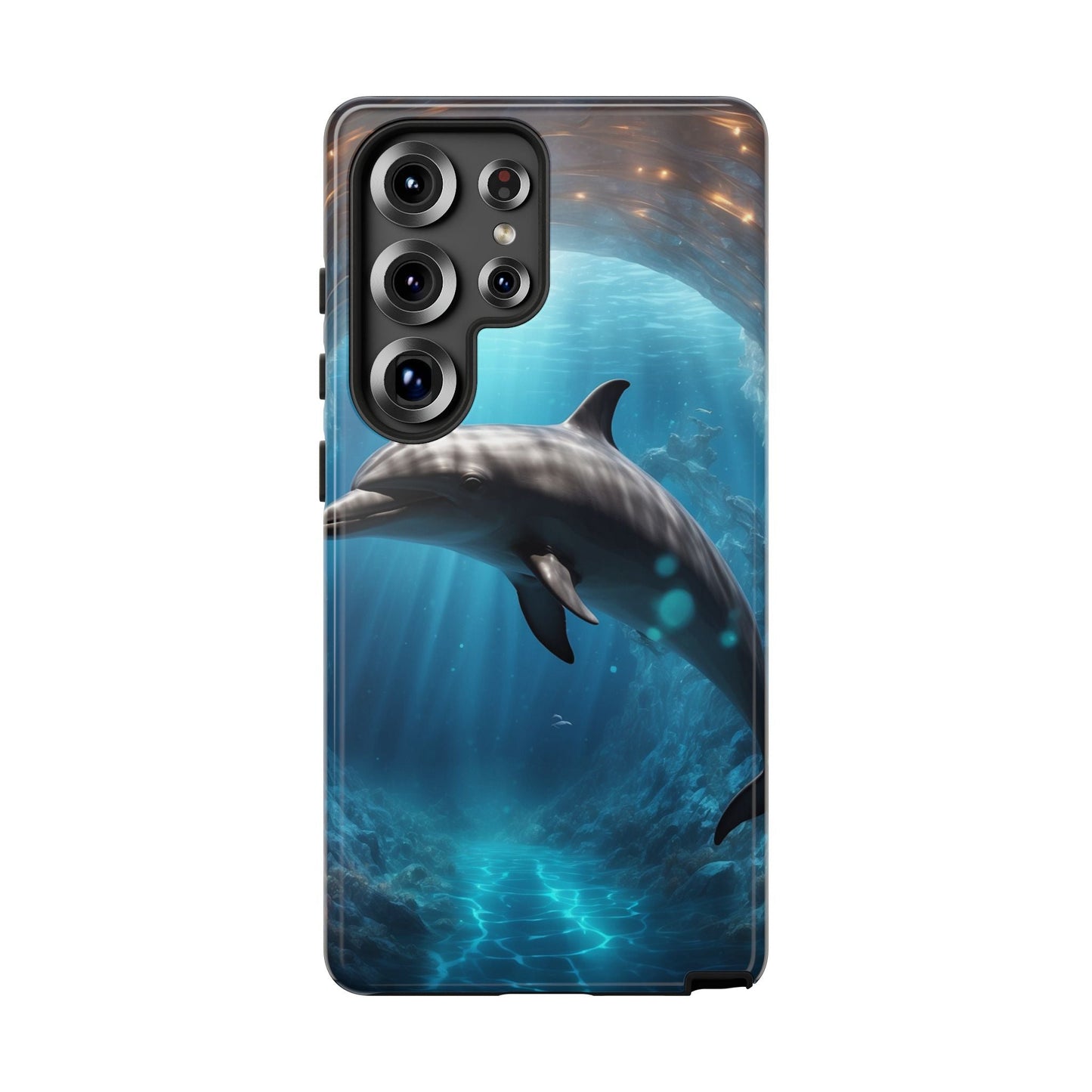 Ocean Dolphin Phone Case - Tough and Stylish - BOGO Cases