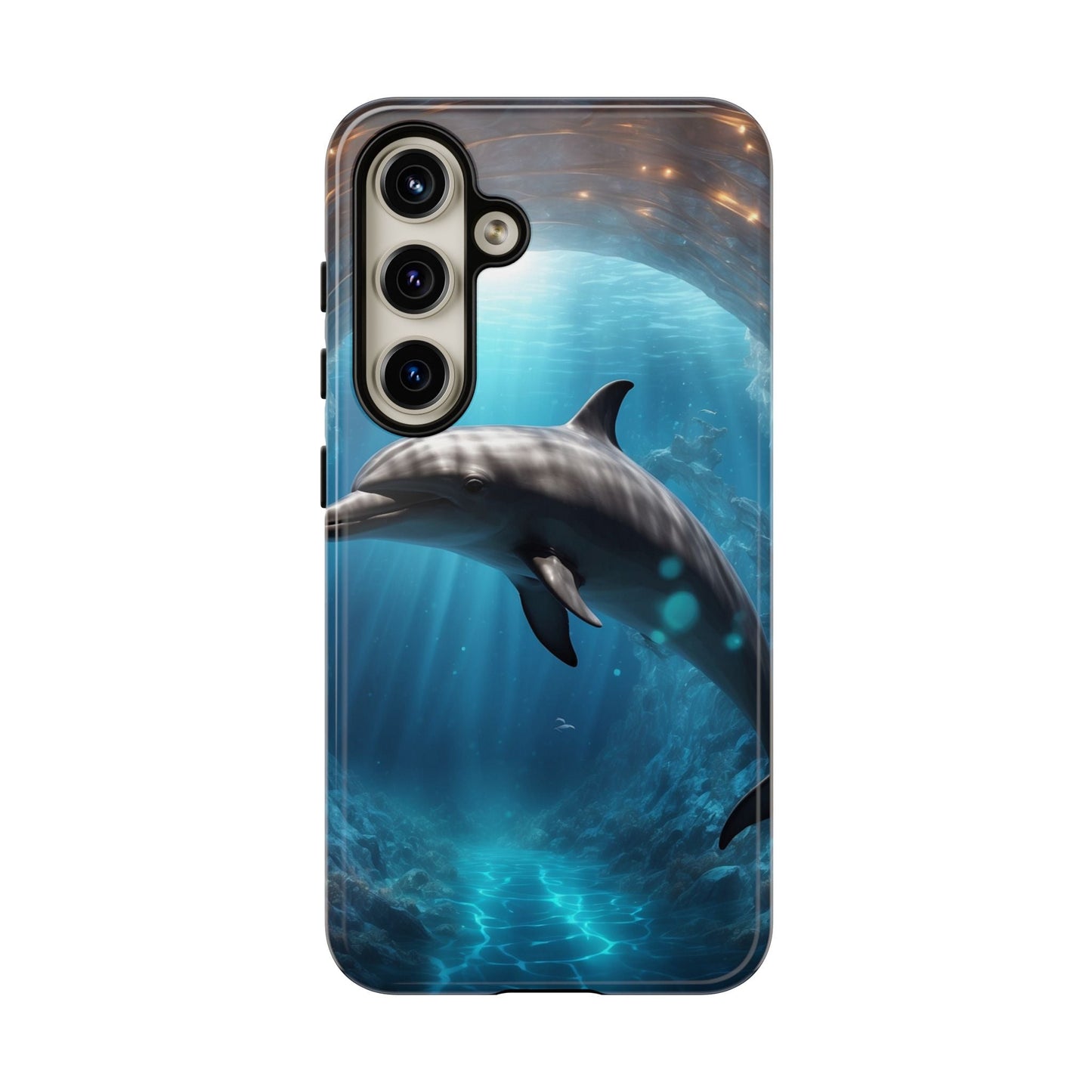 Ocean Dolphin Phone Case - Tough and Stylish - BOGO Cases