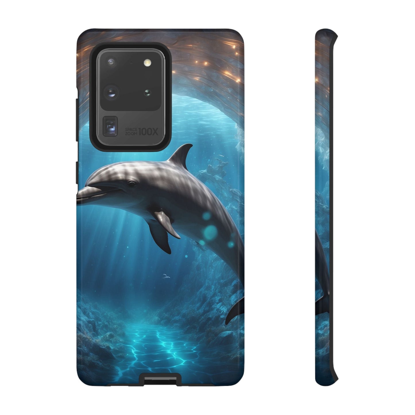 Ocean Dolphin Phone Case - Tough and Stylish - BOGO Cases