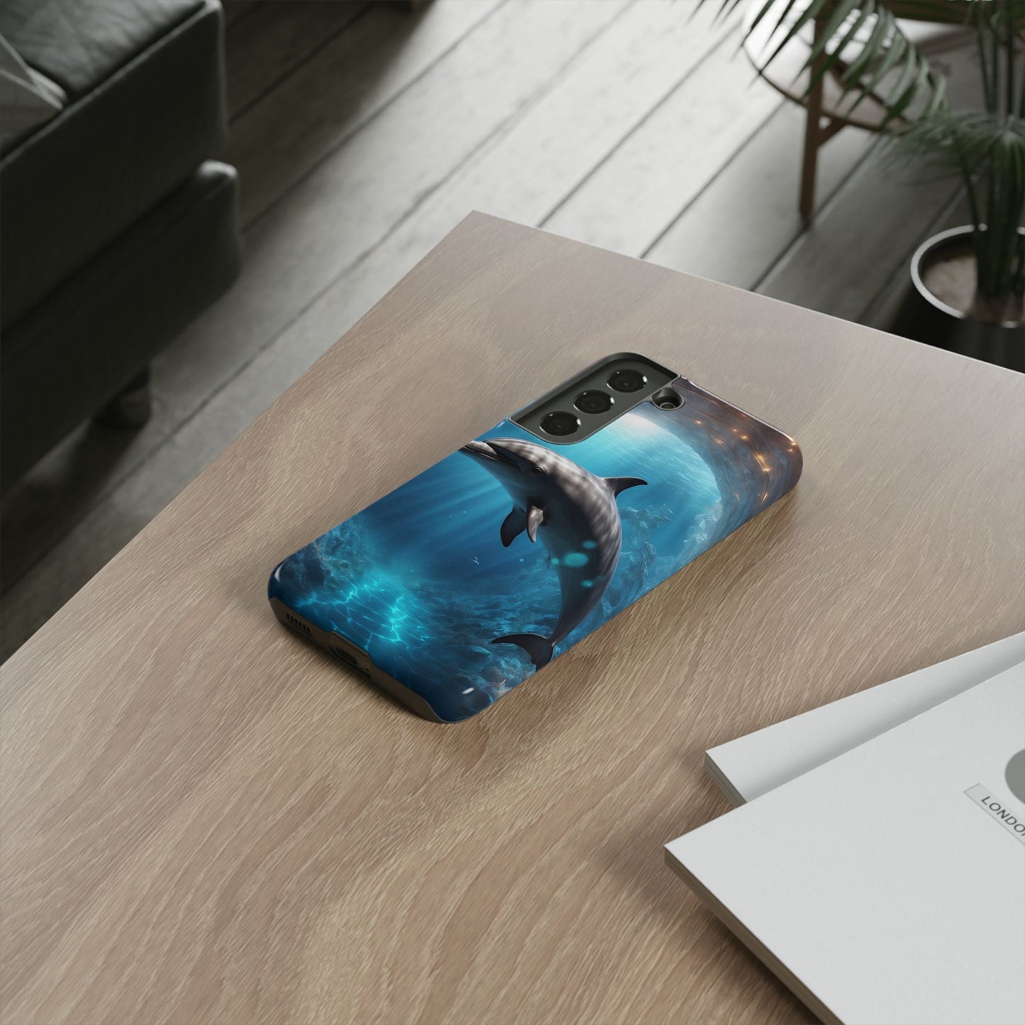 Ocean Dolphin Phone Case - Tough and Stylish - BOGO Cases