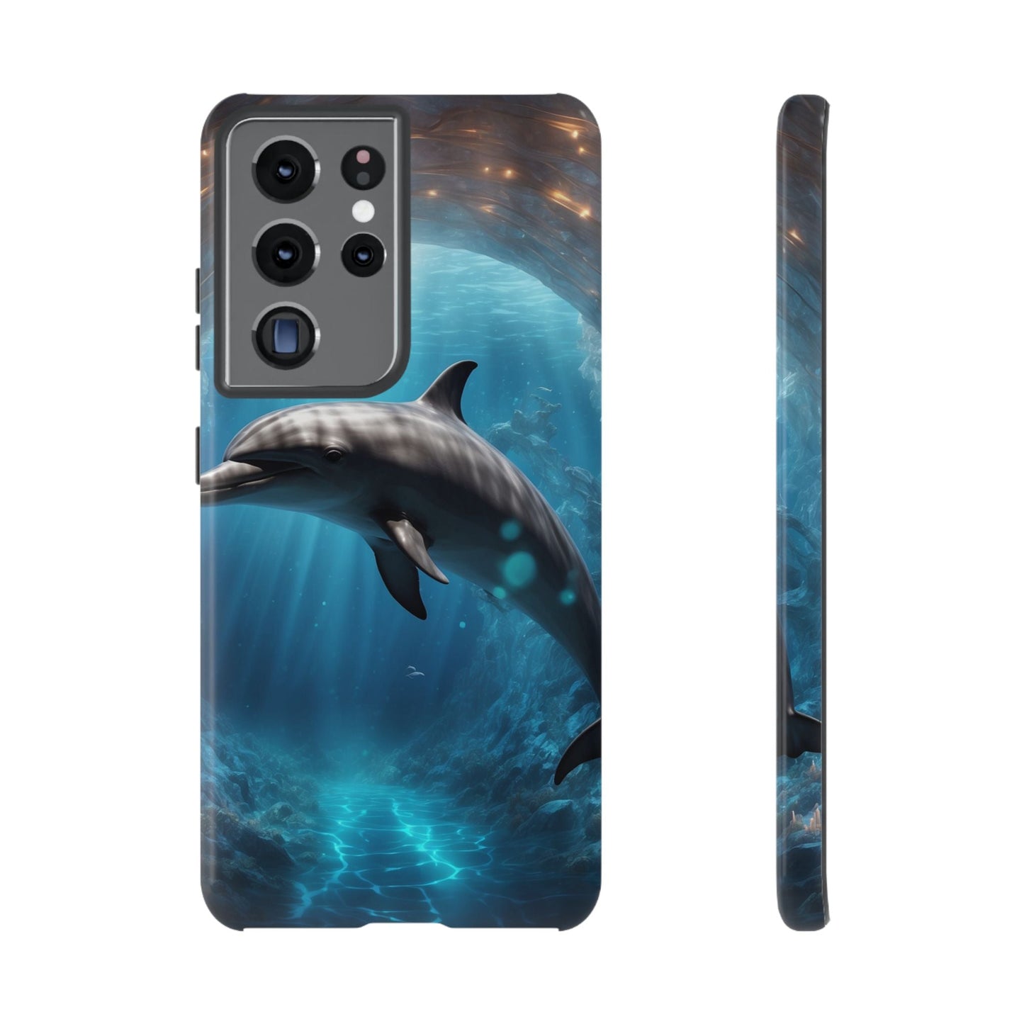 Ocean Dolphin Phone Case - Tough and Stylish - BOGO Cases