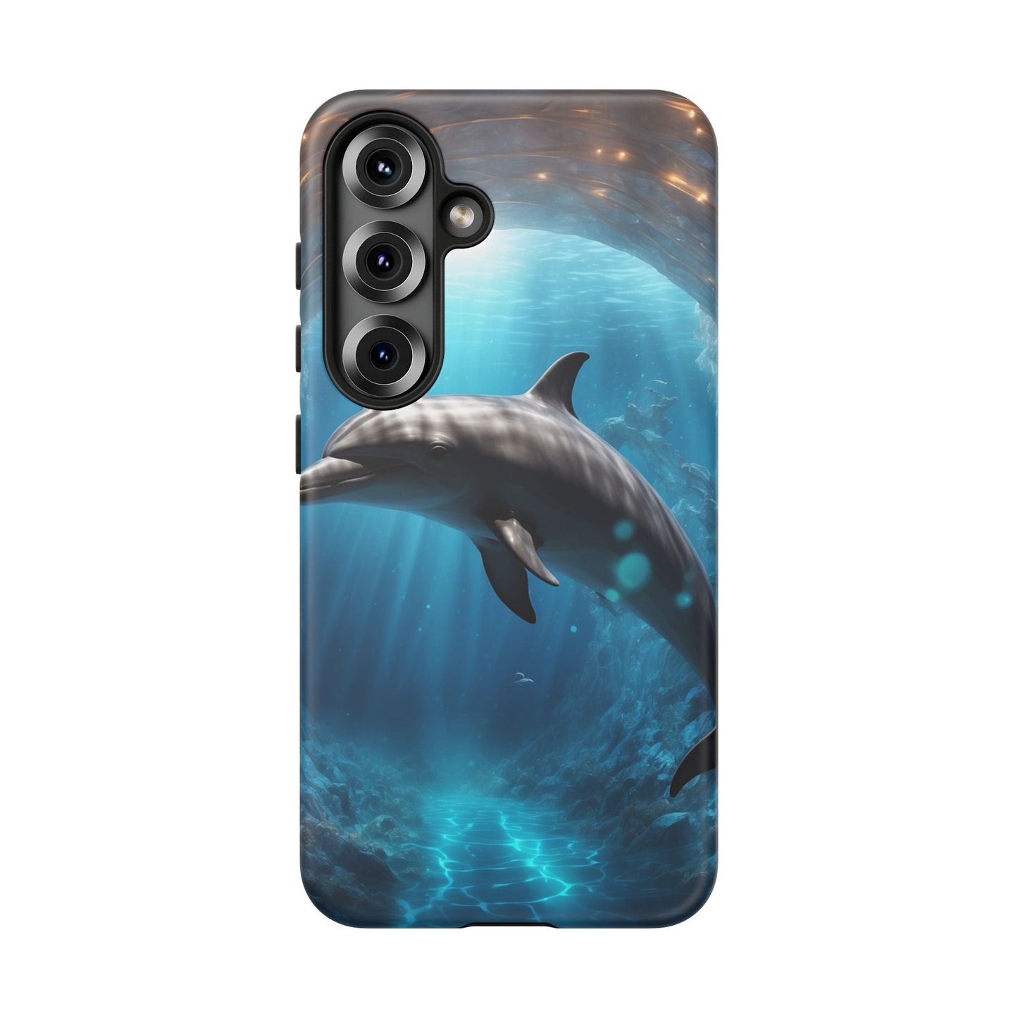Ocean Dolphin Phone Case - Tough and Stylish - BOGO Cases
