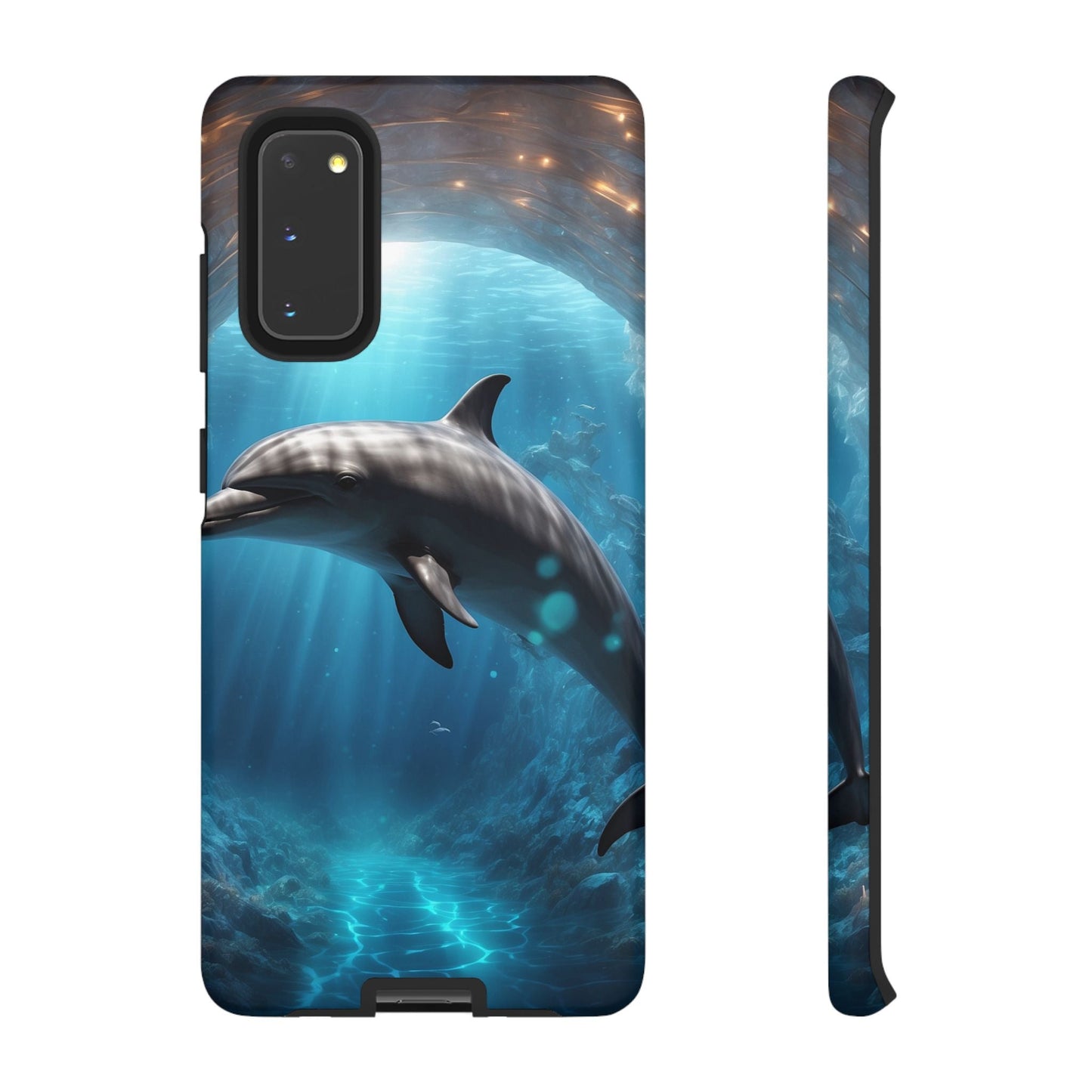 Ocean Dolphin Phone Case - Tough and Stylish - BOGO Cases