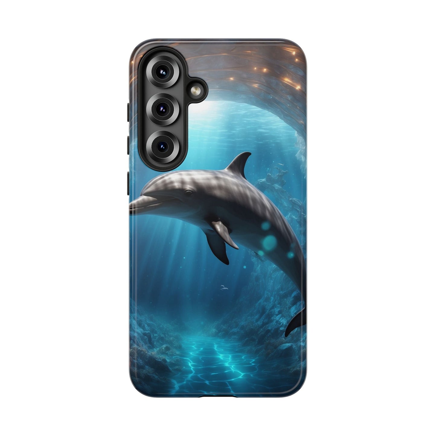 Ocean Dolphin Phone Case - Tough and Stylish - BOGO Cases