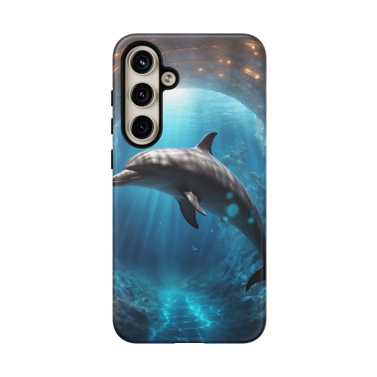 Ocean Dolphin Phone Case - Tough and Stylish - BOGO Cases