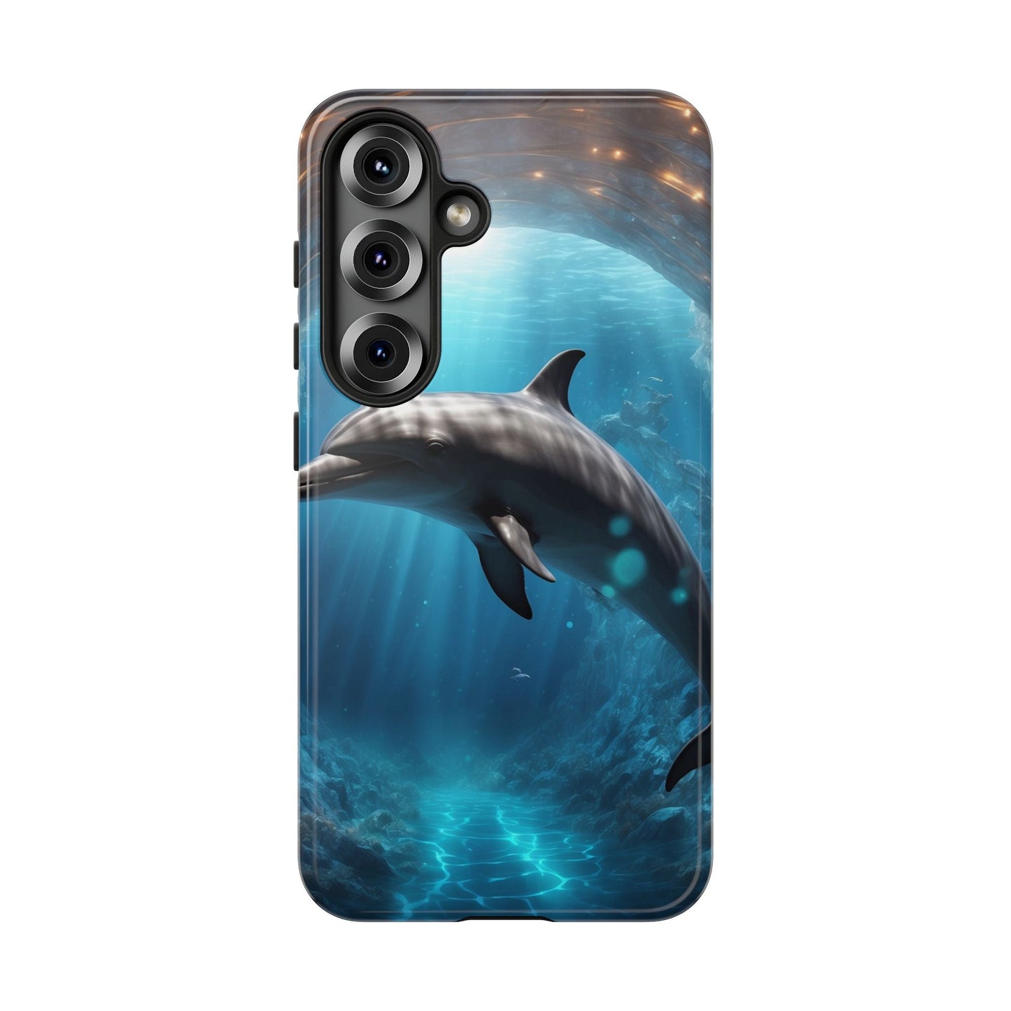 Ocean Dolphin Phone Case - Tough and Stylish - BOGO Cases