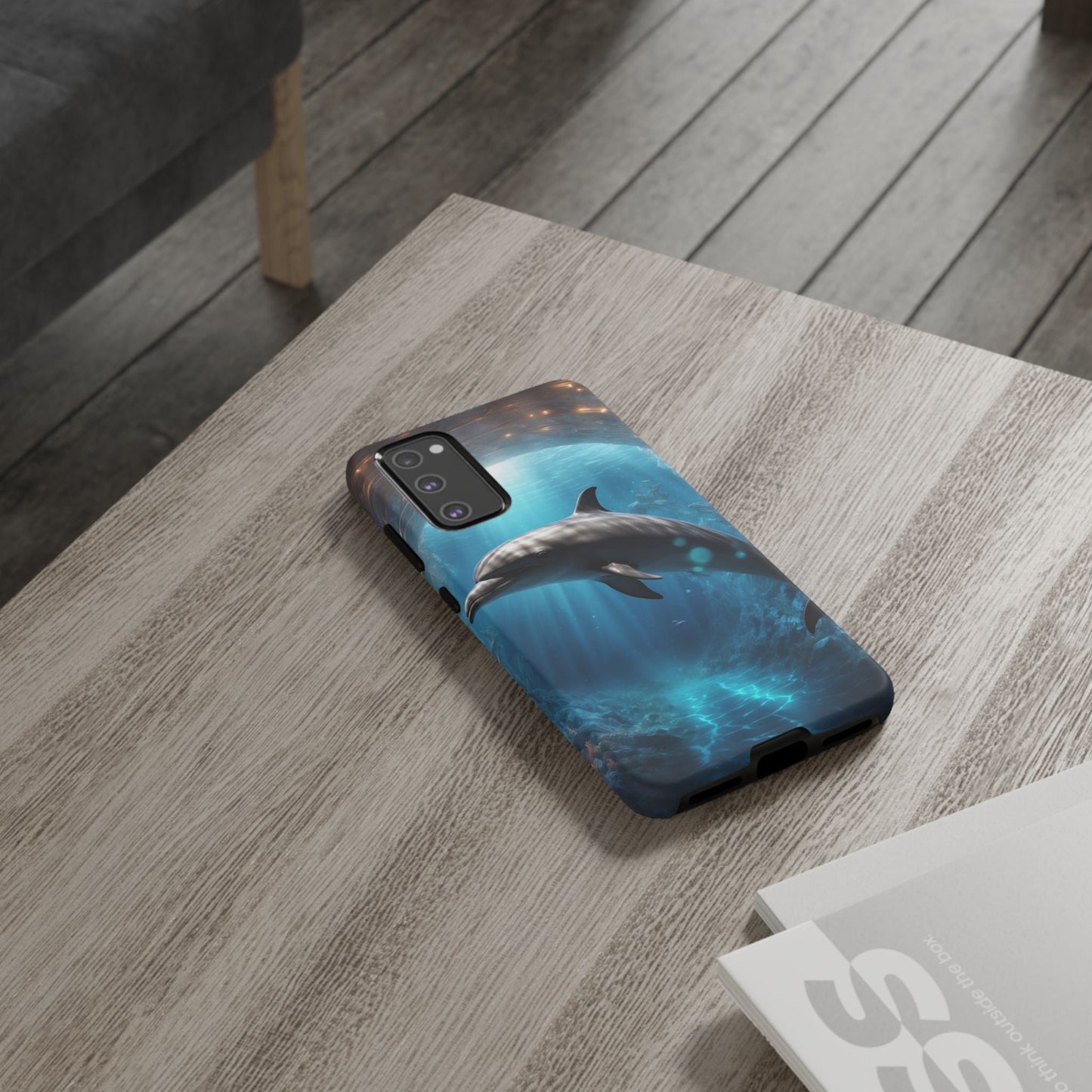 Ocean Dolphin Phone Case - Tough and Stylish - BOGO Cases