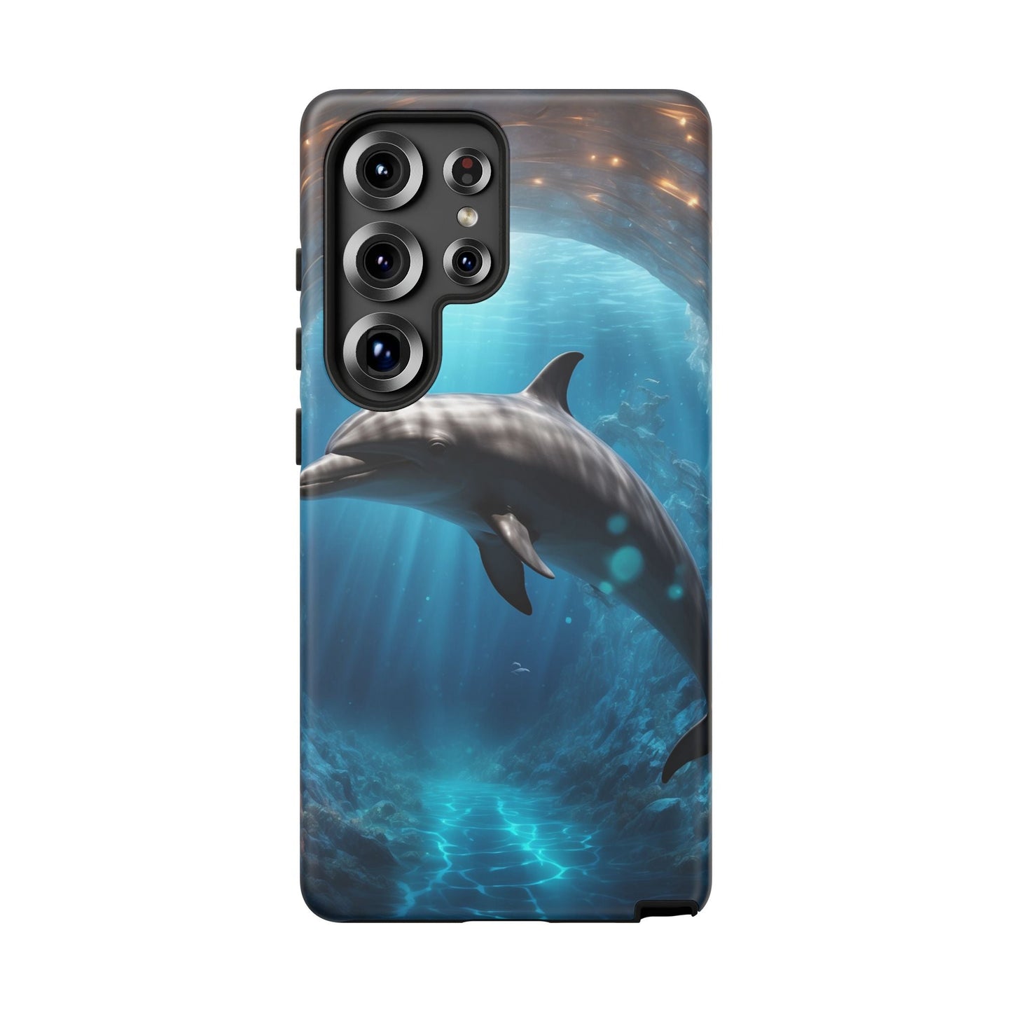 Ocean Dolphin Phone Case - Tough and Stylish - BOGO Cases