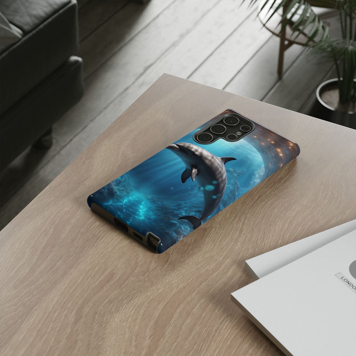 Ocean Dolphin Phone Case - Tough and Stylish - BOGO Cases
