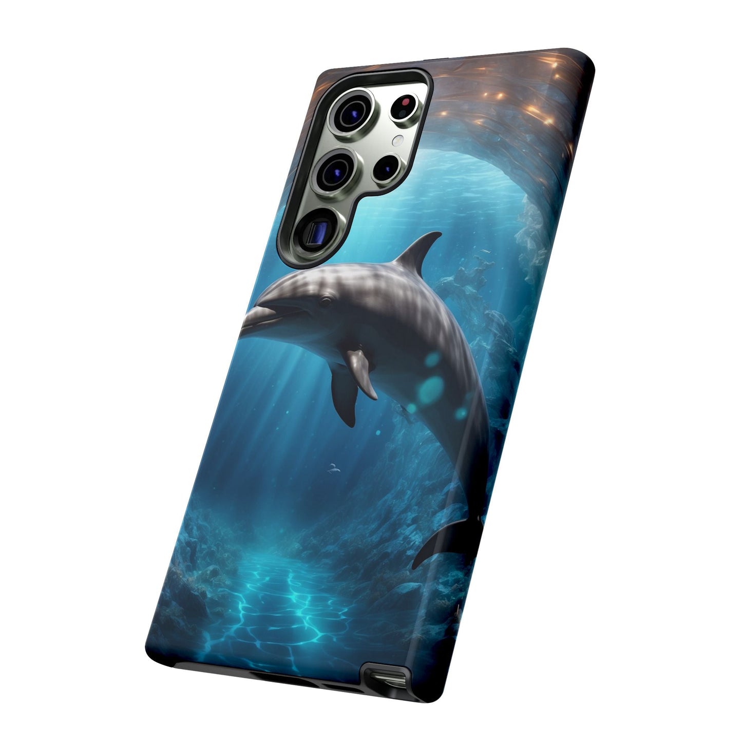 Ocean Dolphin Phone Case - Tough and Stylish - BOGO Cases