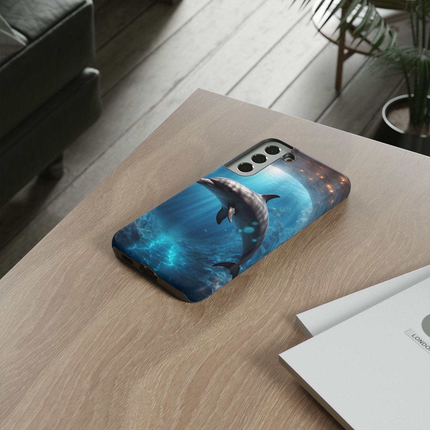 Ocean Dolphin Phone Case - Tough and Stylish - BOGO Cases