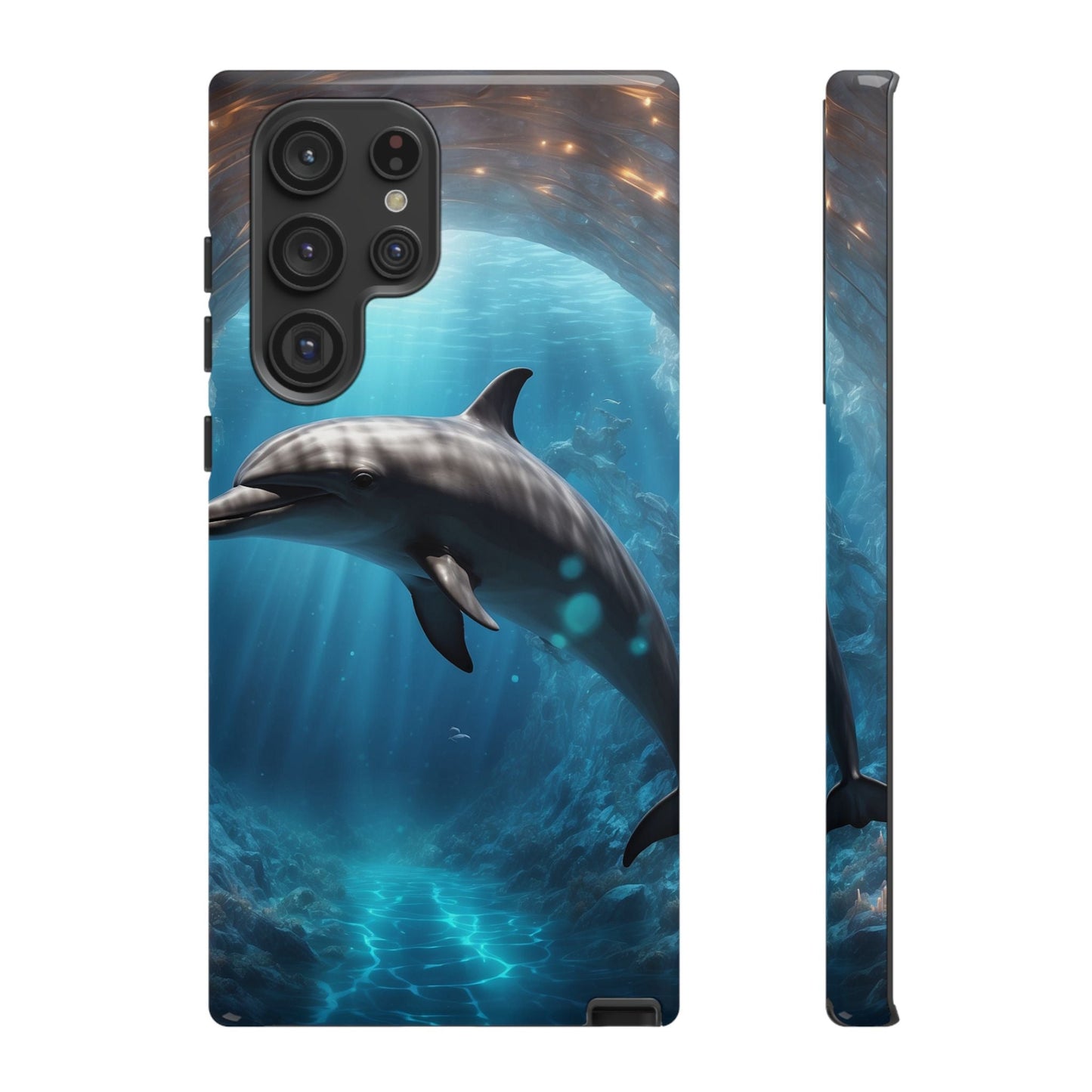 Ocean Dolphin Phone Case - Tough and Stylish - BOGO Cases