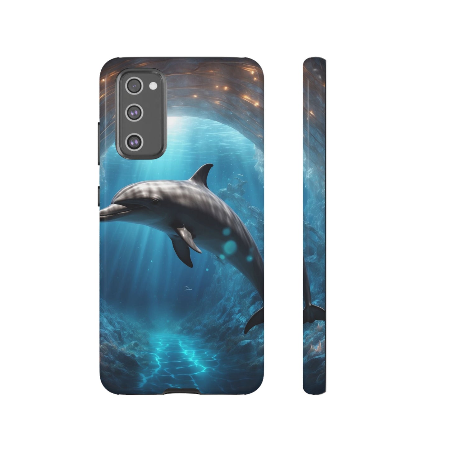 Ocean Dolphin Phone Case - Tough and Stylish - BOGO Cases
