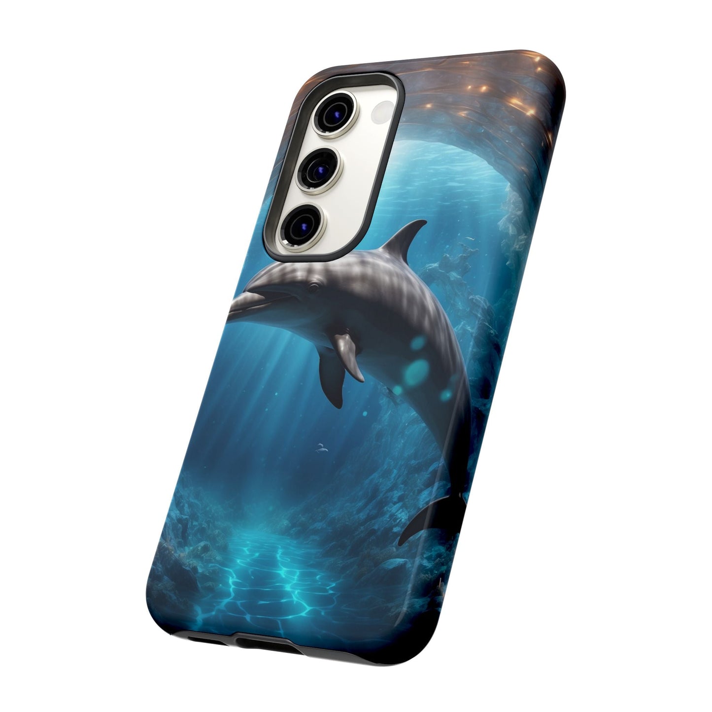 Ocean Dolphin Phone Case - Tough and Stylish - BOGO Cases