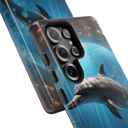 Ocean Dolphin Phone Case - Tough and Stylish - BOGO Cases