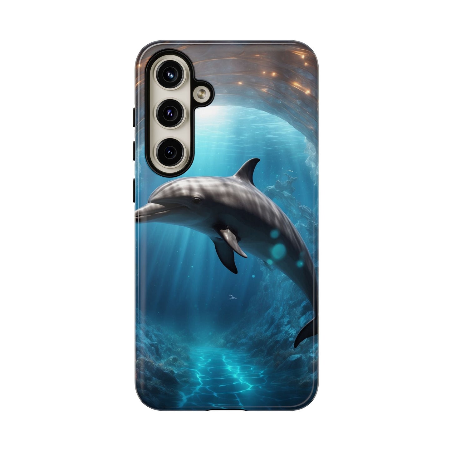 Ocean Dolphin Phone Case - Tough and Stylish - BOGO Cases