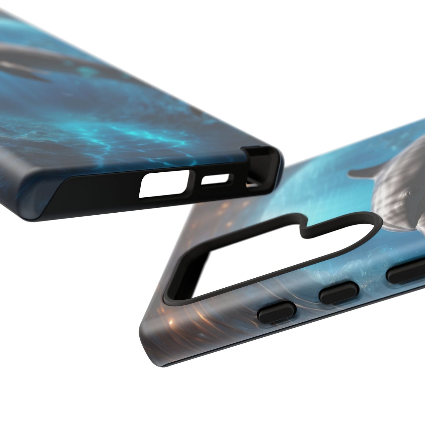 Ocean Dolphin Phone Case - Tough and Stylish - BOGO Cases
