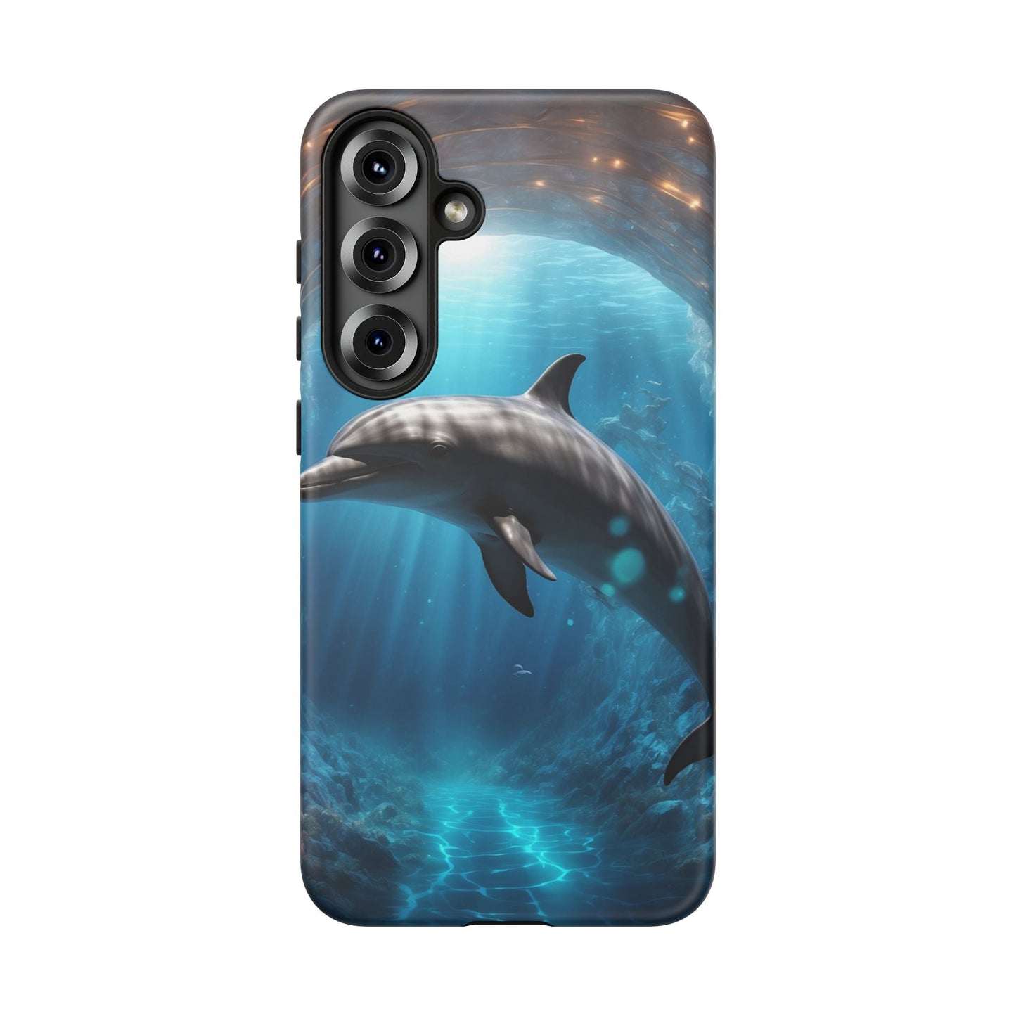 Ocean Dolphin Phone Case - Tough and Stylish - BOGO Cases
