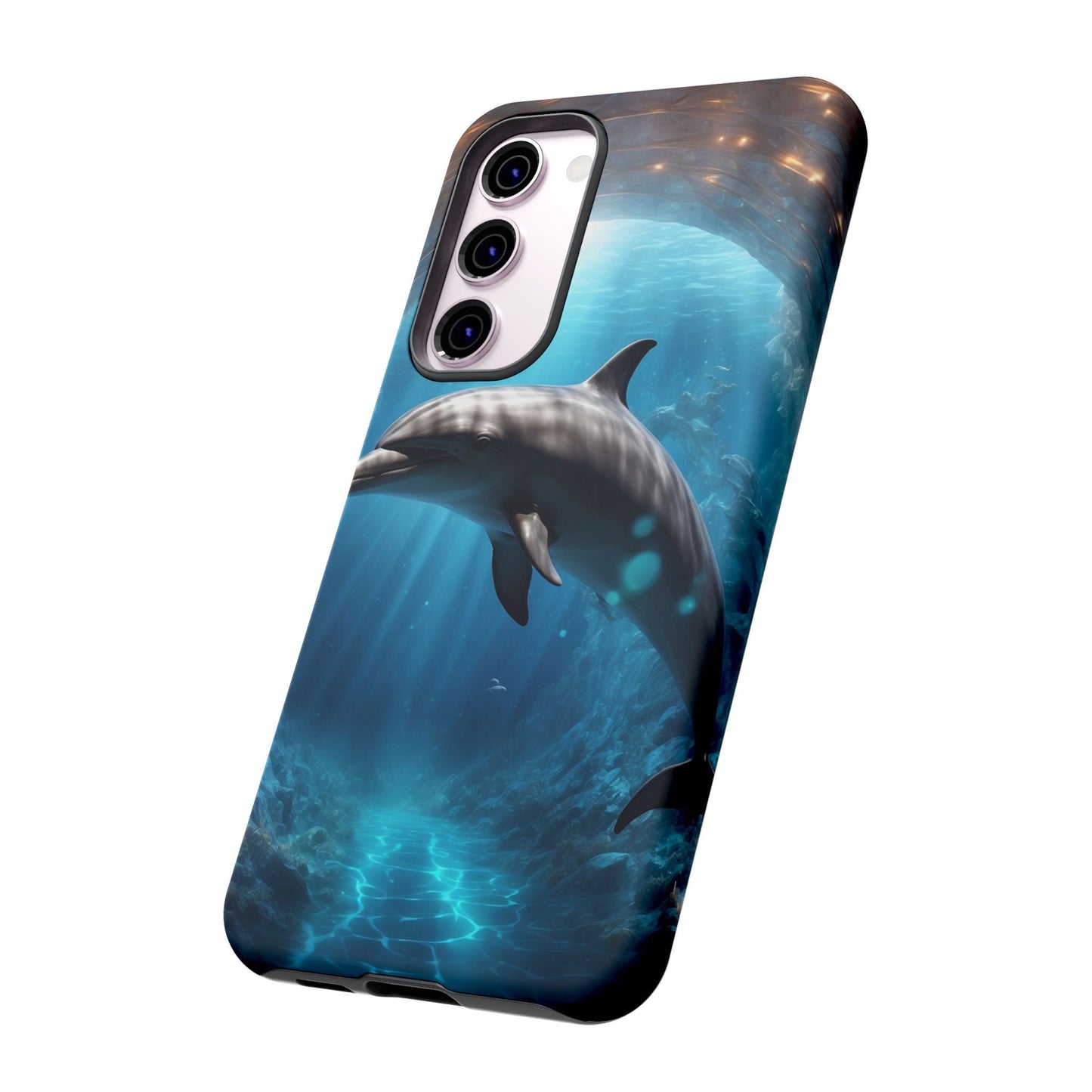 Ocean Dolphin Phone Case - Tough and Stylish - BOGO Cases
