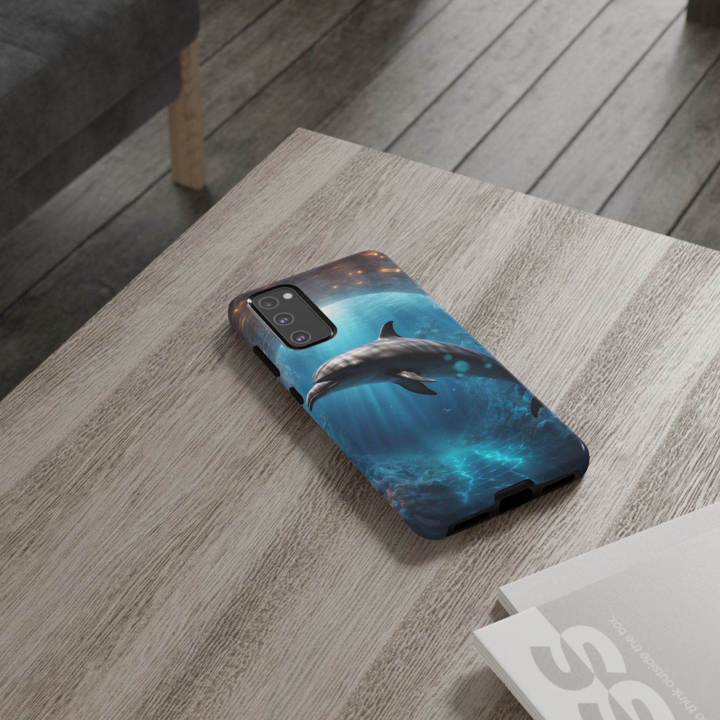 Ocean Dolphin Phone Case - Tough and Stylish - BOGO Cases