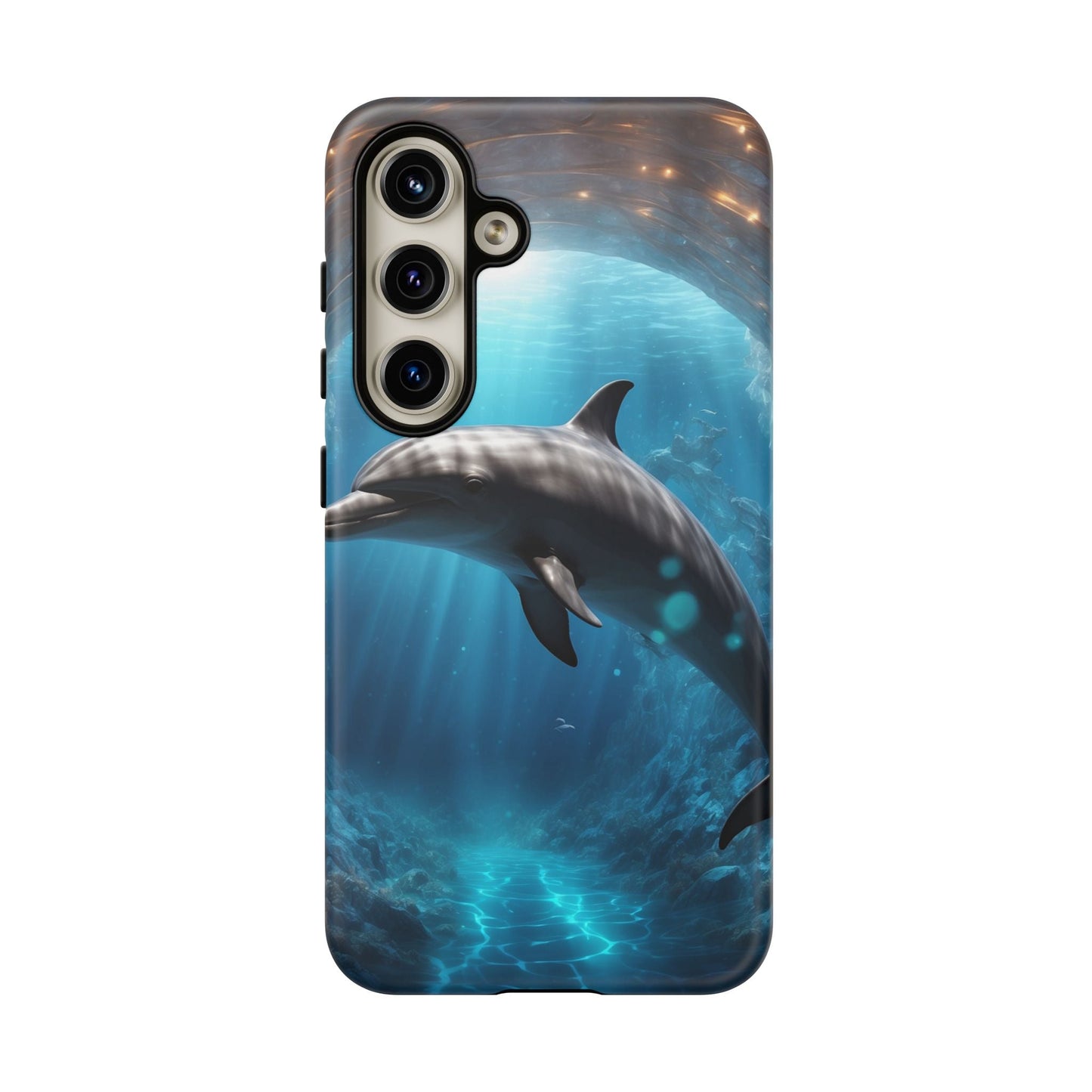 Ocean Dolphin Phone Case - Tough and Stylish - BOGO Cases