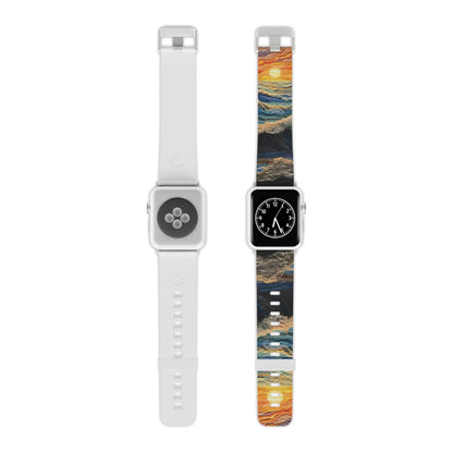 Ocean Sunset Tapestry Waves  Apple Watch Band - BOGO Cases