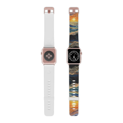 Ocean Sunset Tapestry Waves  Apple Watch Band - BOGO Cases