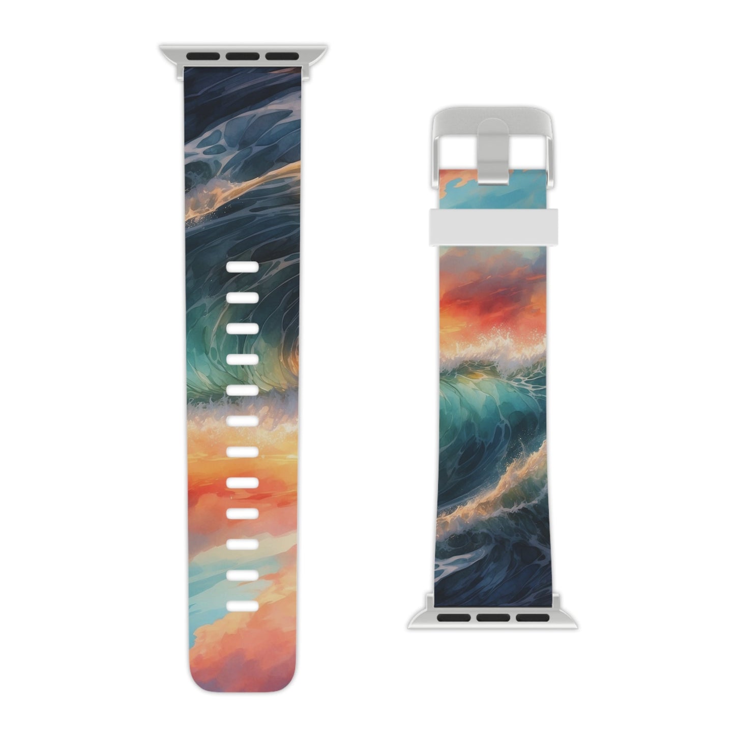  Ocean Wave Sunset Apple Watch Band - BOGO Cases