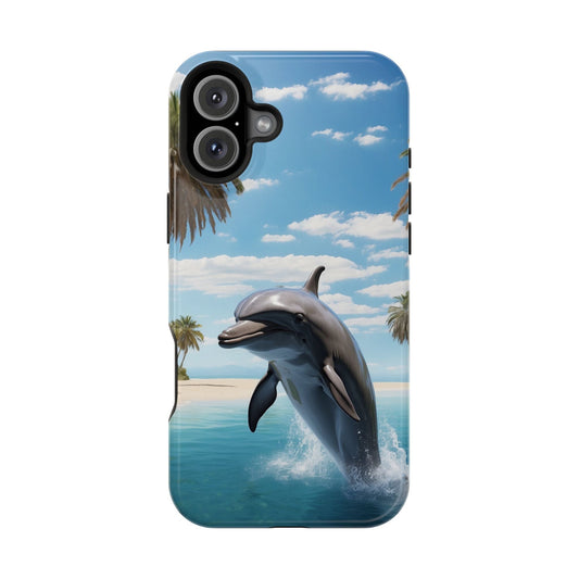 Paradise Dolphin Escape - MagSafe iPhone Case - BOGO Cases
